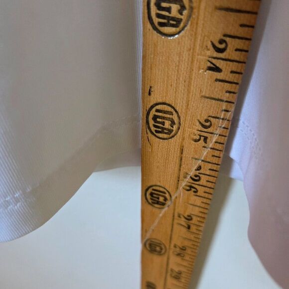 EUC CHICO'S WHITE SCOOP NECK TANK TOP SIZE 1 / WOMENS MEDIUM - Picture 15 of 15